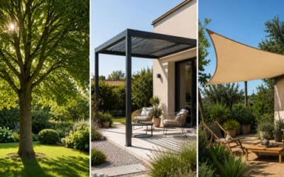 Solutions d&rsquo;ombrage : créez un jardin confortable en toute saison