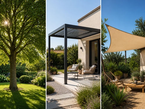 Solutions d&rsquo;ombrage : créez un jardin confortable en toute saison